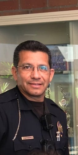 Law Enforcement Officer Chris Brazilian Jiu-Jitsu student of the Month of Silanoe Martial Arts
