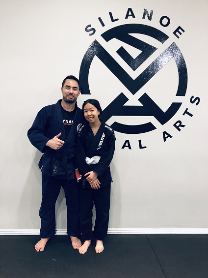 Faith Silanoe Jiu-Jitsu teens in San Gabriel Alhambra promoted