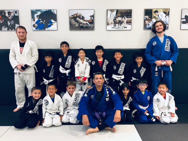 The Kids 1 BJJ program with the coaches and instructors at Silanoe Martial Arts 