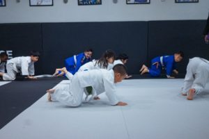 Jiu-Jitsu Kids 1 Bear Crawling on the mat